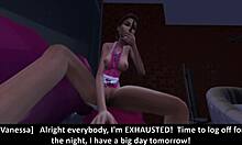 Kartonowa laska Vanessas gościem specjalnym Sims 4 w filmie